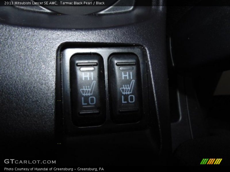 Tarmac Black Pearl / Black 2013 Mitsubishi Lancer SE AWC