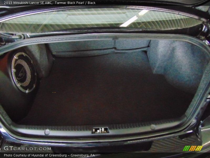  2013 Lancer SE AWC Trunk