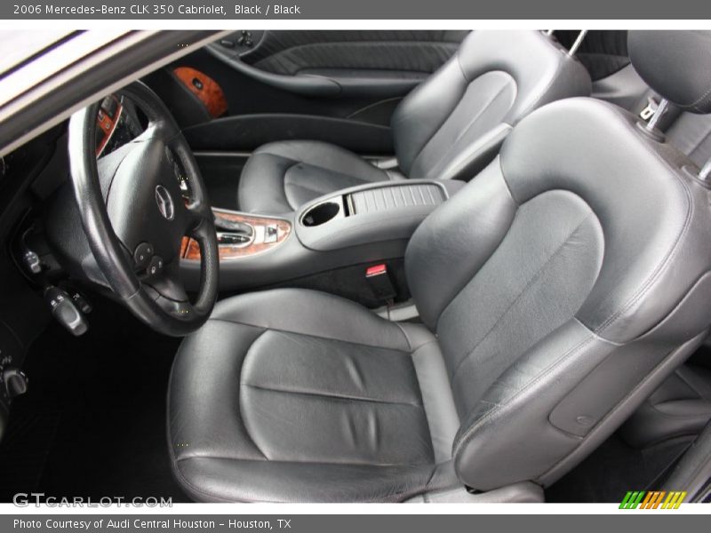 Black / Black 2006 Mercedes-Benz CLK 350 Cabriolet
