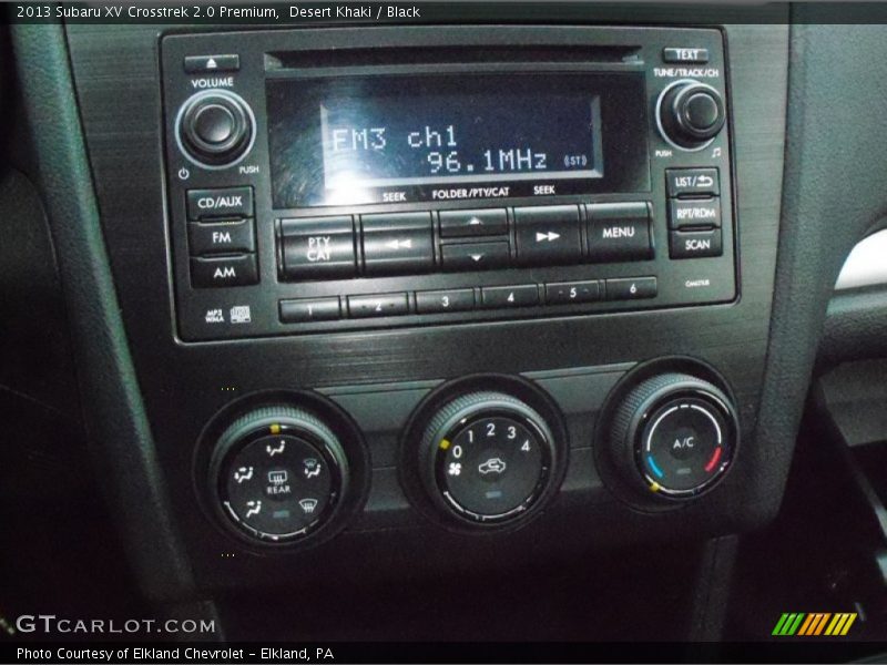 Desert Khaki / Black 2013 Subaru XV Crosstrek 2.0 Premium