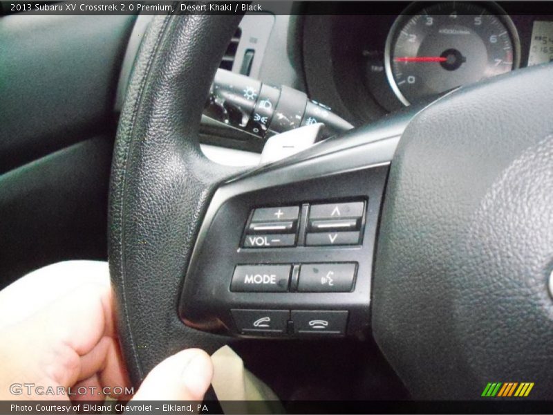 Desert Khaki / Black 2013 Subaru XV Crosstrek 2.0 Premium