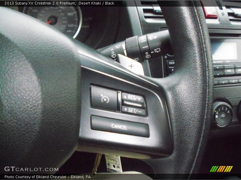Desert Khaki / Black 2013 Subaru XV Crosstrek 2.0 Premium