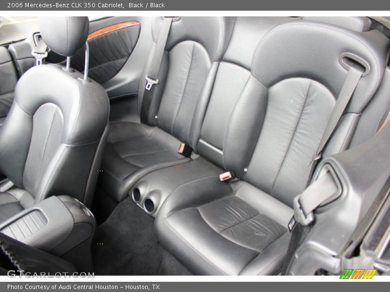 Black / Black 2006 Mercedes-Benz CLK 350 Cabriolet
