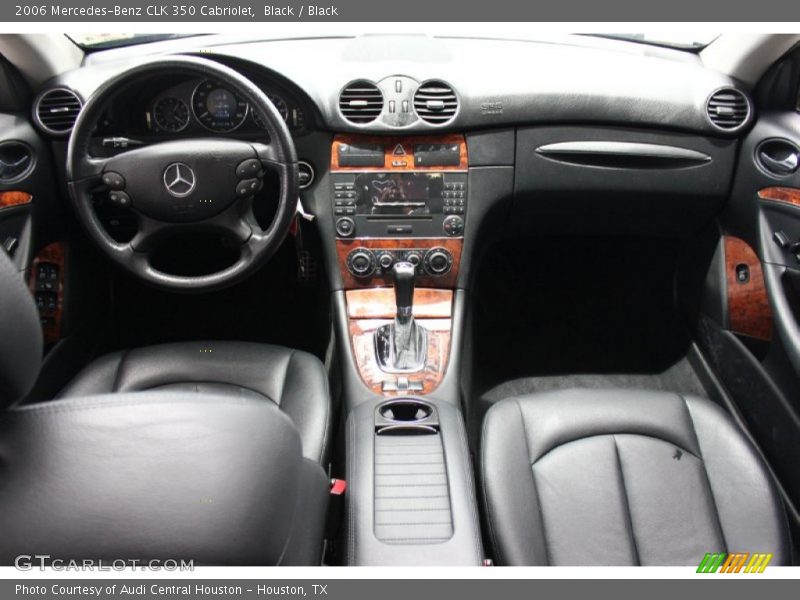Black / Black 2006 Mercedes-Benz CLK 350 Cabriolet