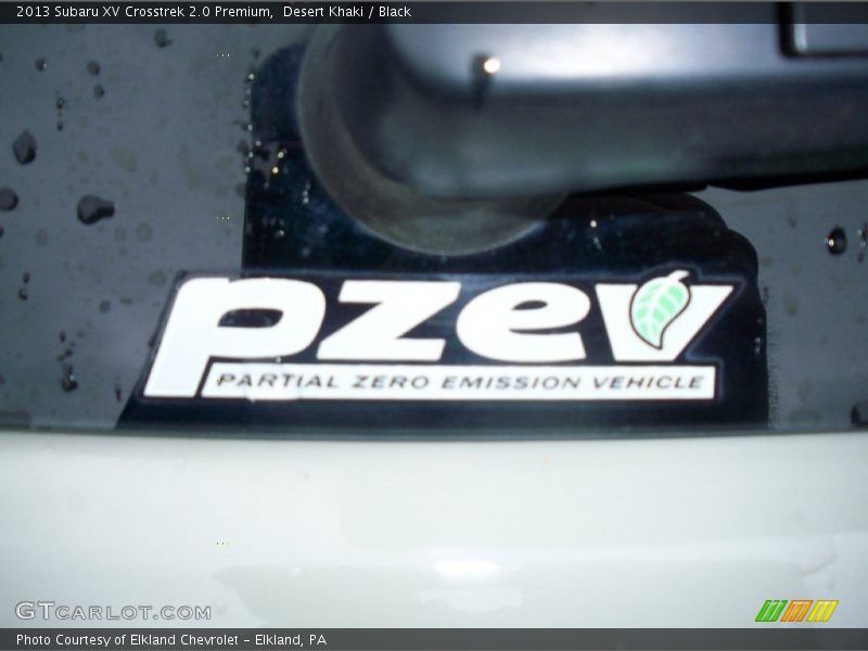 Desert Khaki / Black 2013 Subaru XV Crosstrek 2.0 Premium