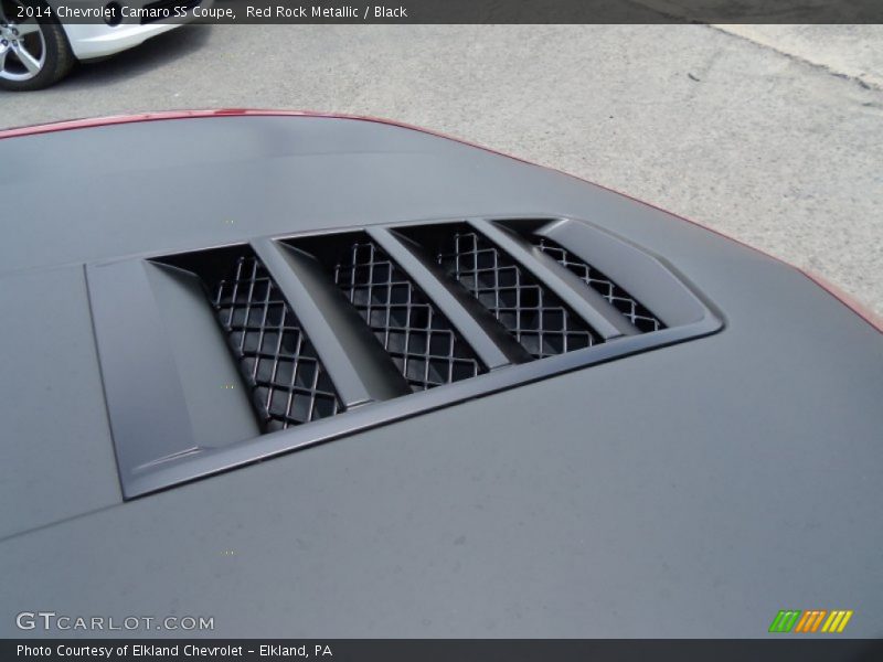Red Rock Metallic / Black 2014 Chevrolet Camaro SS Coupe