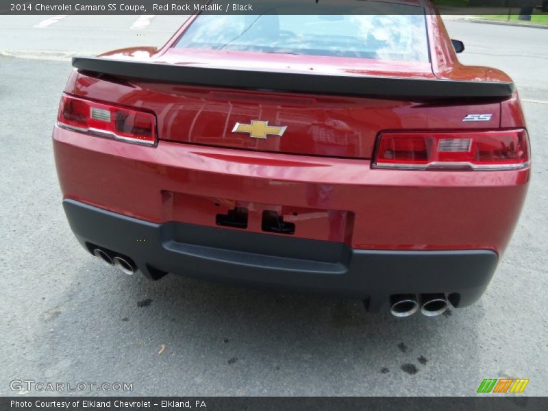 Red Rock Metallic / Black 2014 Chevrolet Camaro SS Coupe