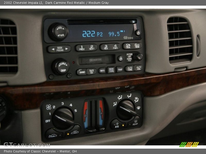 Controls of 2002 Impala LS