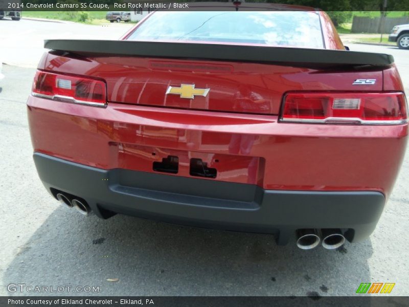 Red Rock Metallic / Black 2014 Chevrolet Camaro SS Coupe