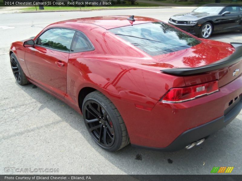 Red Rock Metallic / Black 2014 Chevrolet Camaro SS Coupe
