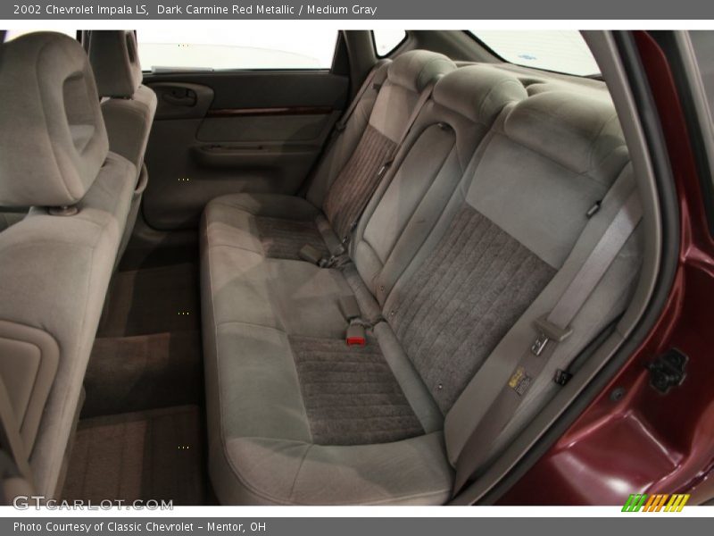 Dark Carmine Red Metallic / Medium Gray 2002 Chevrolet Impala LS