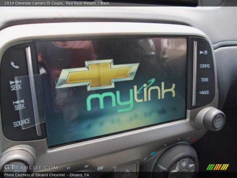Red Rock Metallic / Black 2014 Chevrolet Camaro SS Coupe