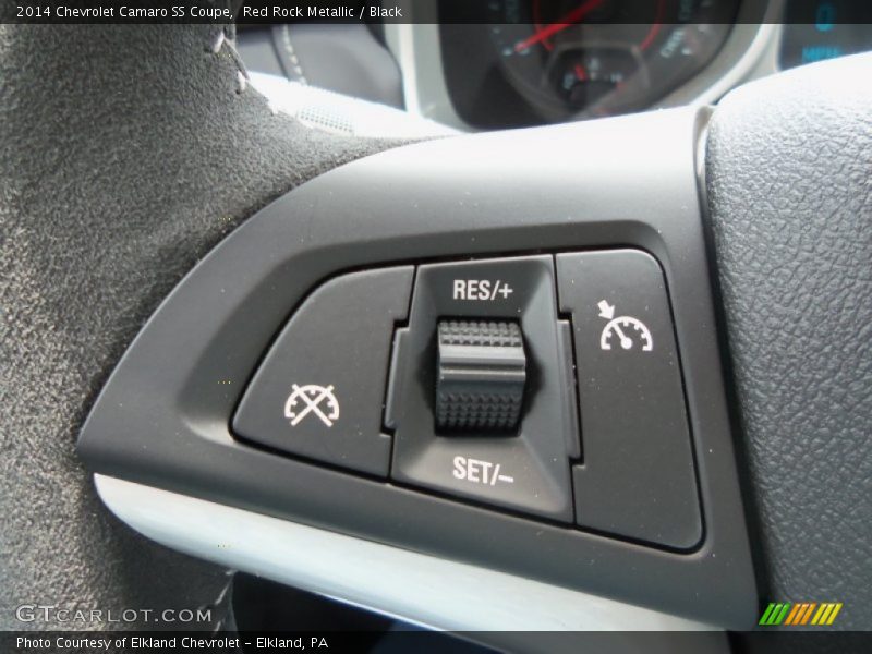 Red Rock Metallic / Black 2014 Chevrolet Camaro SS Coupe
