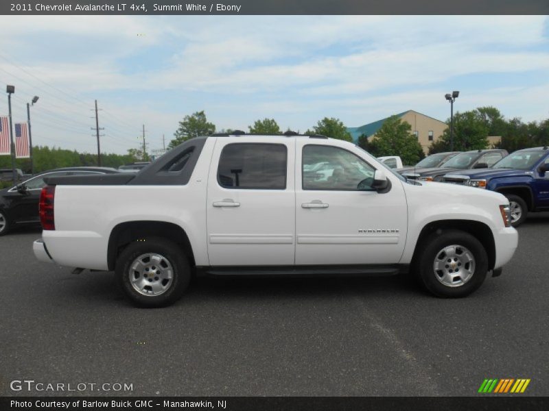 Summit White / Ebony 2011 Chevrolet Avalanche LT 4x4