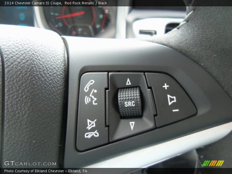 Red Rock Metallic / Black 2014 Chevrolet Camaro SS Coupe