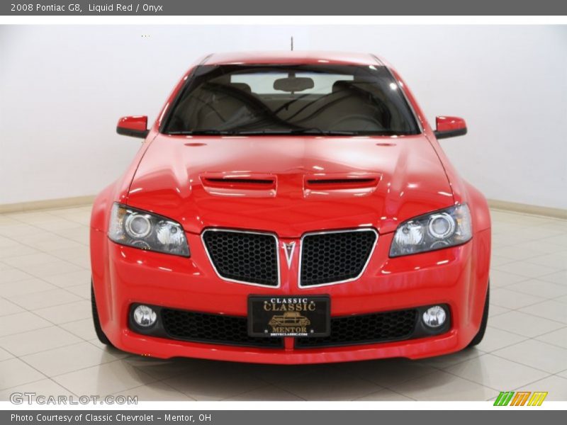 Liquid Red / Onyx 2008 Pontiac G8