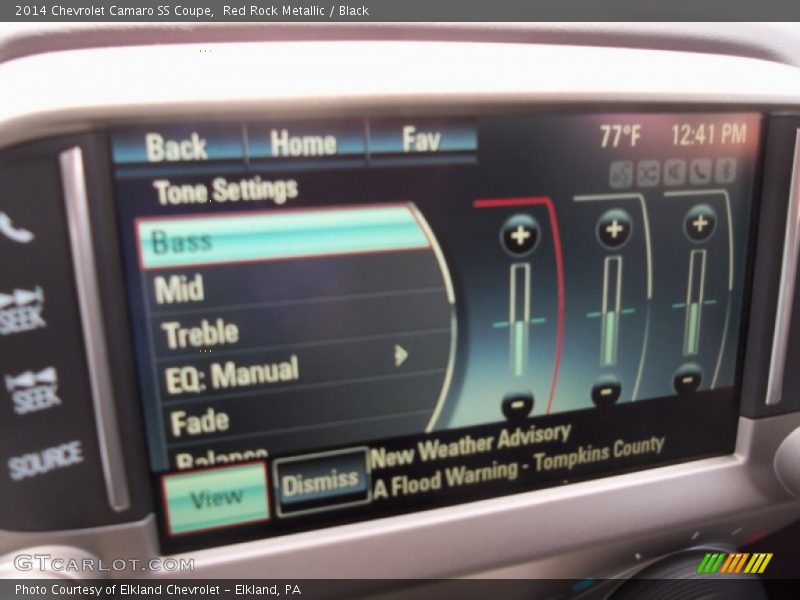 Red Rock Metallic / Black 2014 Chevrolet Camaro SS Coupe