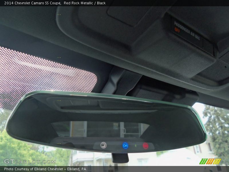 Red Rock Metallic / Black 2014 Chevrolet Camaro SS Coupe