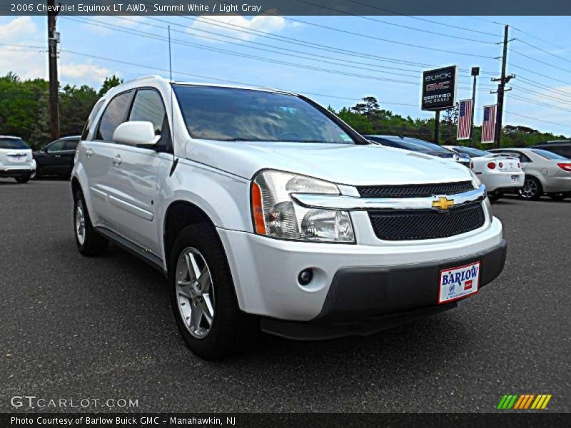 Summit White / Light Gray 2006 Chevrolet Equinox LT AWD