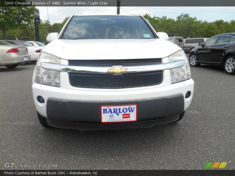 Summit White / Light Gray 2006 Chevrolet Equinox LT AWD