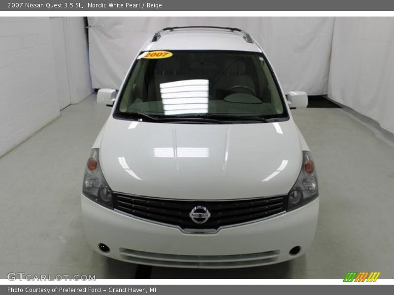 Nordic White Pearl / Beige 2007 Nissan Quest 3.5 SL