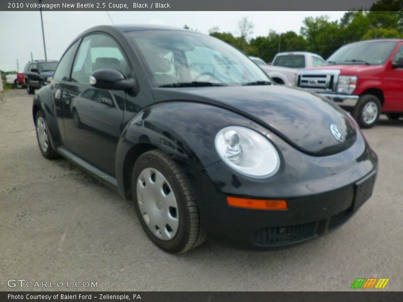 Black / Black 2010 Volkswagen New Beetle 2.5 Coupe