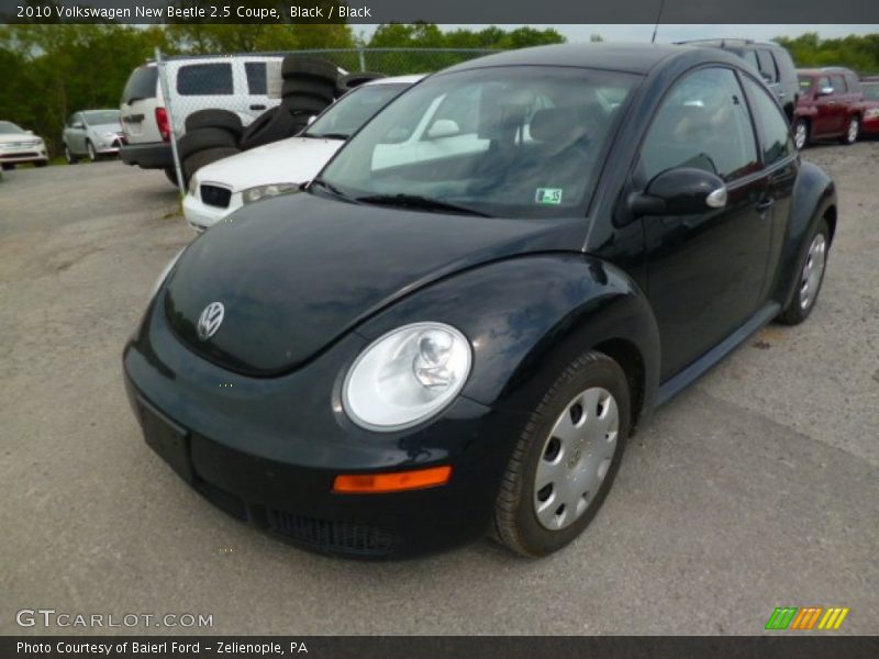 Black / Black 2010 Volkswagen New Beetle 2.5 Coupe