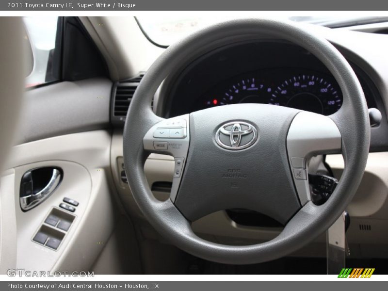Super White / Bisque 2011 Toyota Camry LE