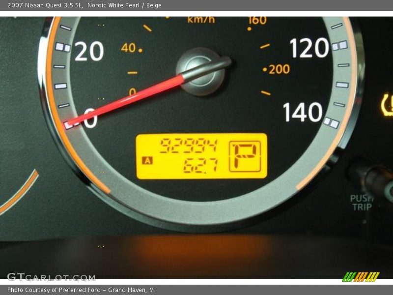 Nordic White Pearl / Beige 2007 Nissan Quest 3.5 SL