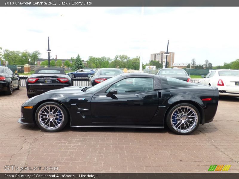  2010 Corvette ZR1 Black