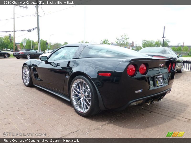 Black / Ebony Black 2010 Chevrolet Corvette ZR1