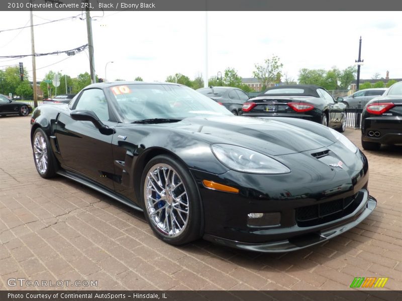 Black / Ebony Black 2010 Chevrolet Corvette ZR1