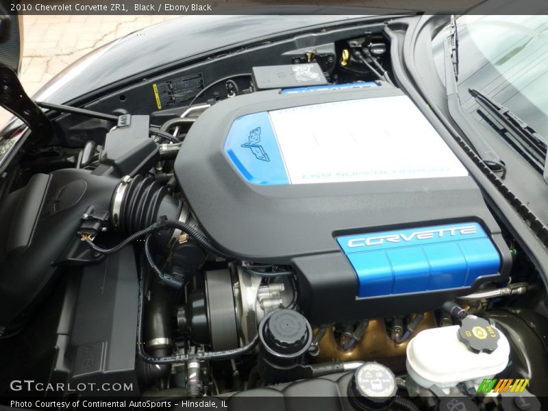 2010 Corvette ZR1 Engine - 6.2 Liter Supercharged OHV 16-Valve LS9 V8
