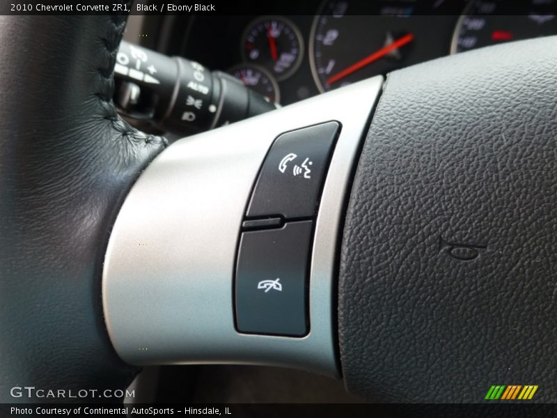 Controls of 2010 Corvette ZR1