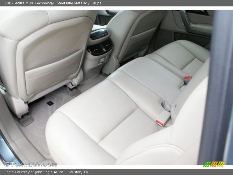 Steel Blue Metallic / Taupe 2007 Acura MDX Technology