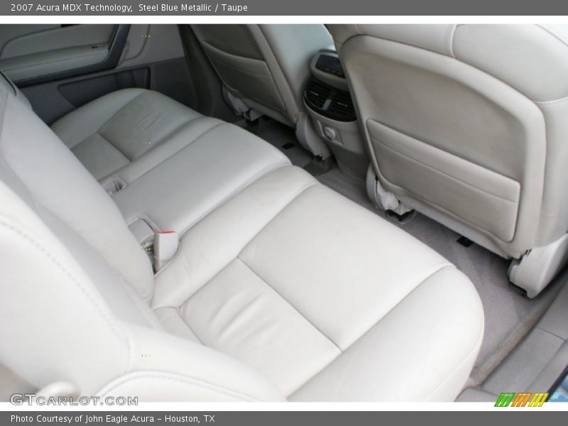 Steel Blue Metallic / Taupe 2007 Acura MDX Technology