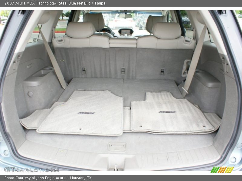 Steel Blue Metallic / Taupe 2007 Acura MDX Technology