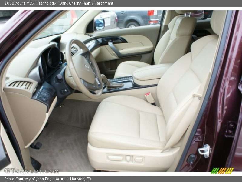  2008 MDX Technology Parchment Interior