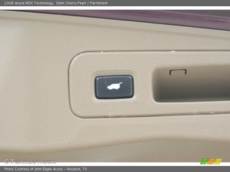 Dark Cherry Pearl / Parchment 2008 Acura MDX Technology