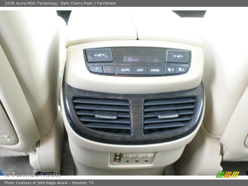 Dark Cherry Pearl / Parchment 2008 Acura MDX Technology