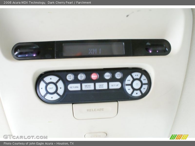 Dark Cherry Pearl / Parchment 2008 Acura MDX Technology