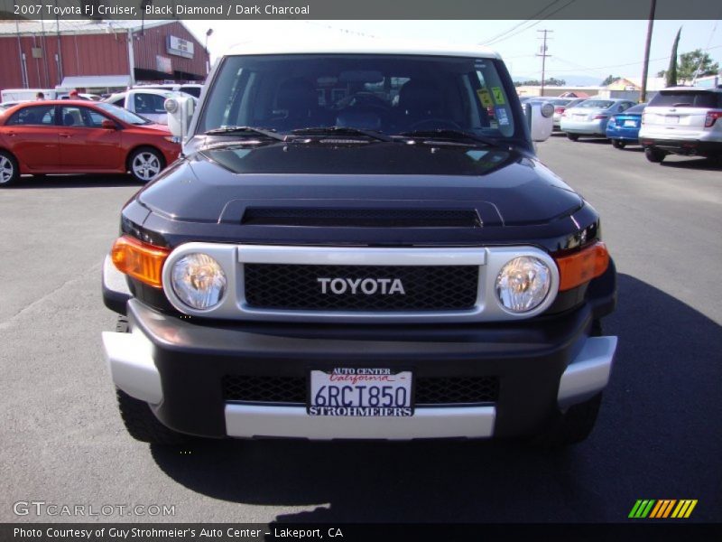 Black Diamond / Dark Charcoal 2007 Toyota FJ Cruiser