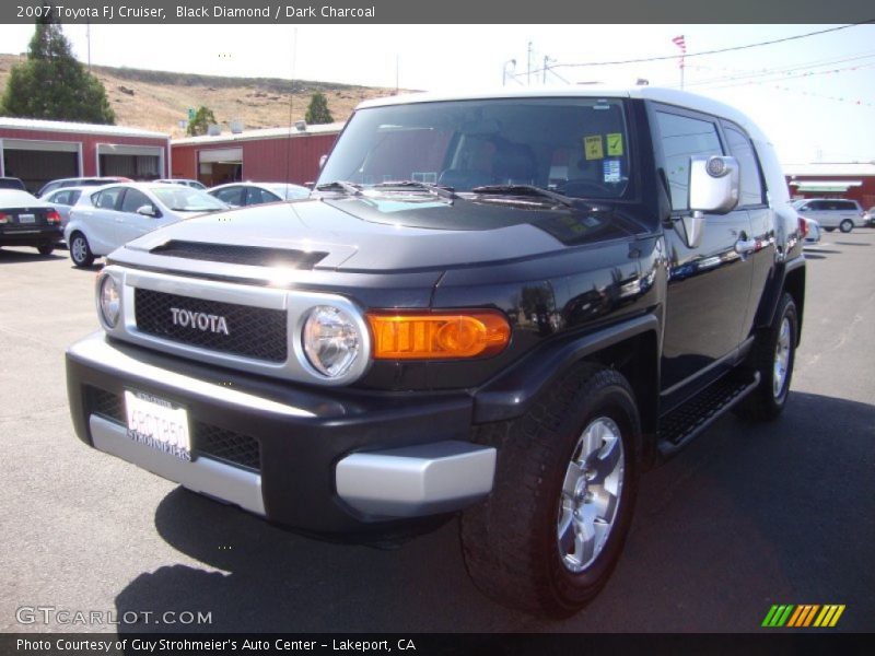 Black Diamond / Dark Charcoal 2007 Toyota FJ Cruiser