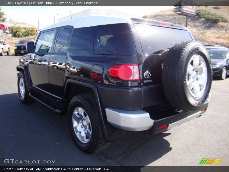Black Diamond / Dark Charcoal 2007 Toyota FJ Cruiser
