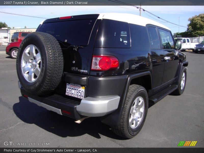 Black Diamond / Dark Charcoal 2007 Toyota FJ Cruiser