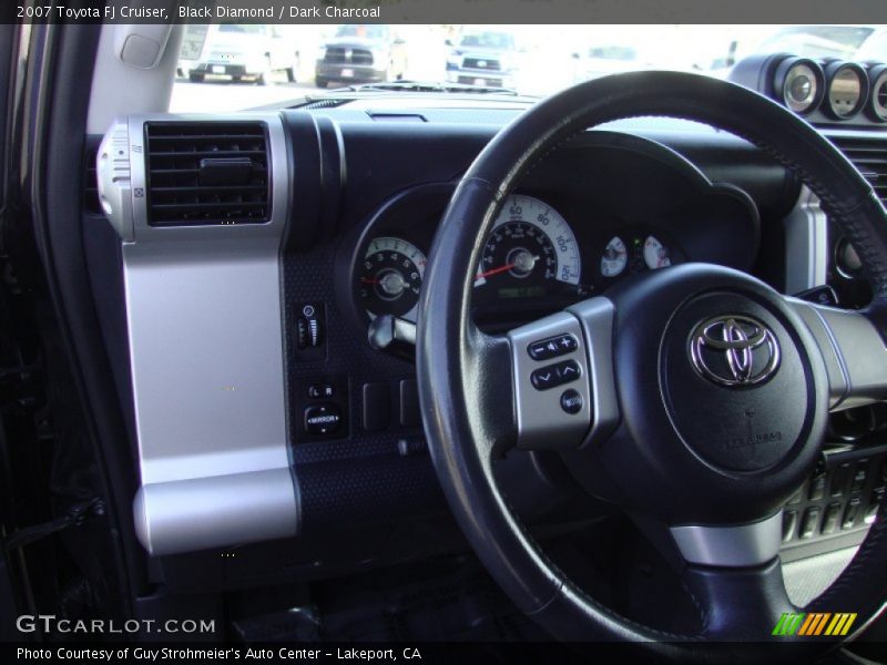 Black Diamond / Dark Charcoal 2007 Toyota FJ Cruiser