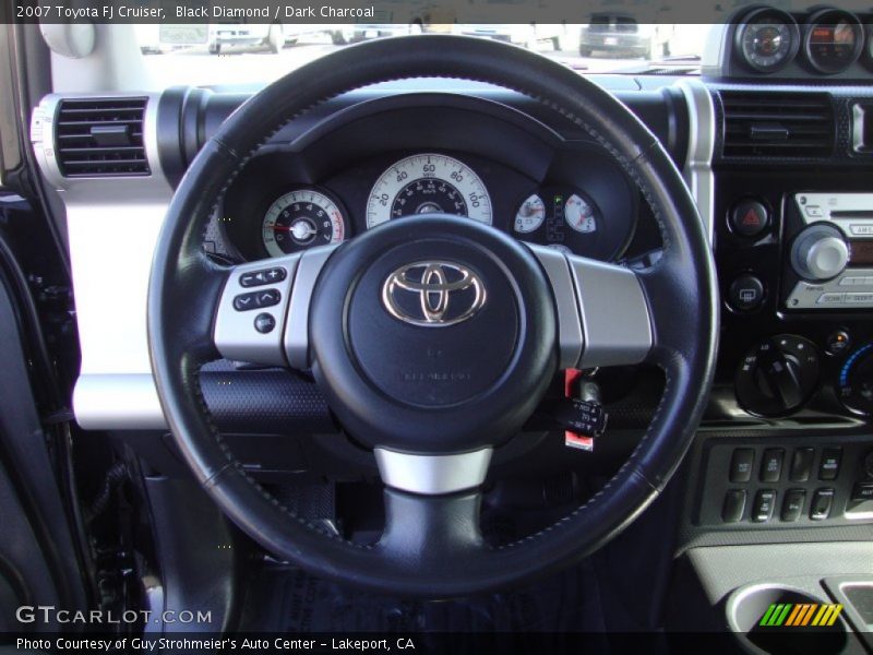 Black Diamond / Dark Charcoal 2007 Toyota FJ Cruiser