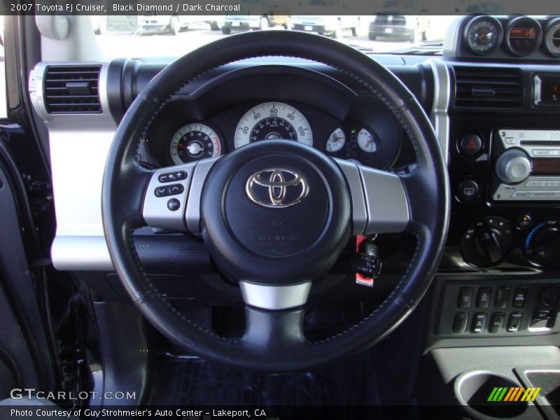 Black Diamond / Dark Charcoal 2007 Toyota FJ Cruiser