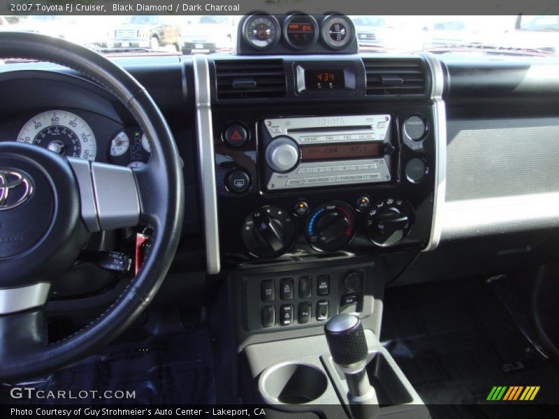 Black Diamond / Dark Charcoal 2007 Toyota FJ Cruiser