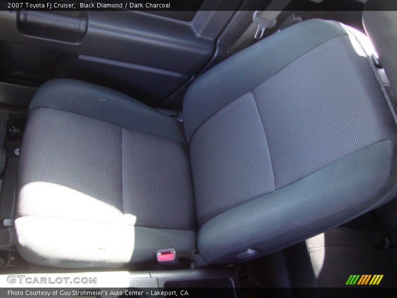 Black Diamond / Dark Charcoal 2007 Toyota FJ Cruiser